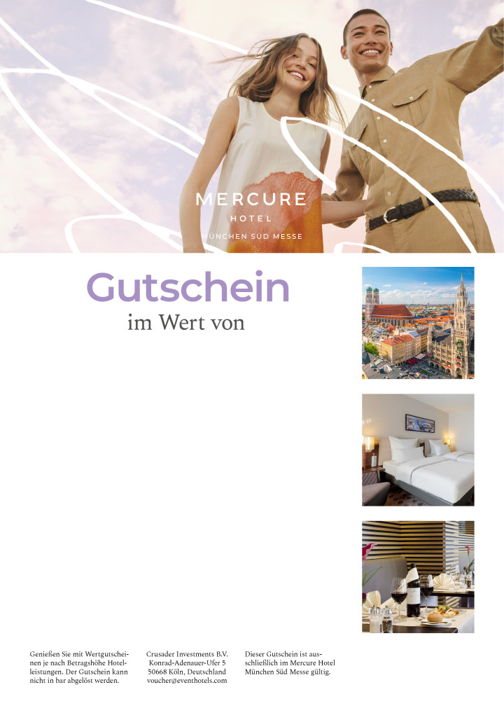 Mercure Hotel München Süd Messe Wertgutschein