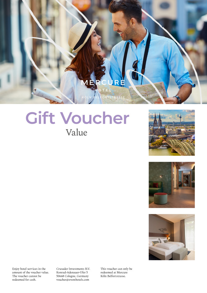 Mercure Hotel Cologne Belfortstraße value voucher