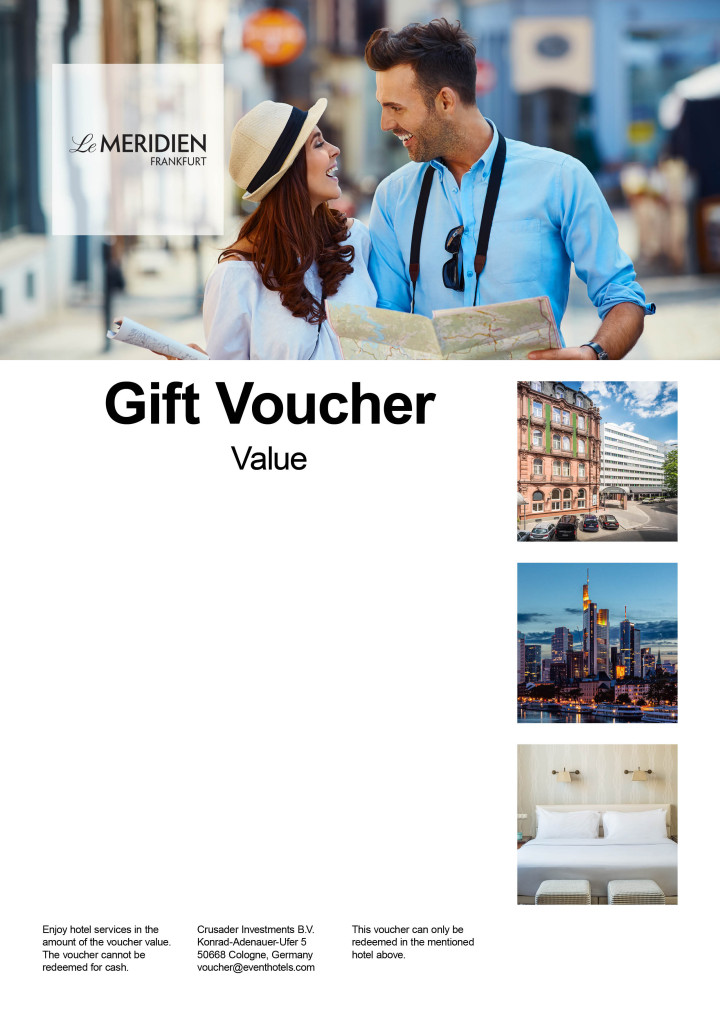 Le Méridien Frankfurt & The Legacy Bar & Grill Voucher