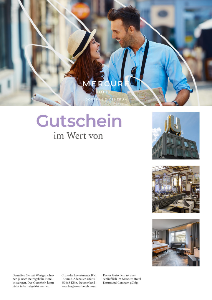 Mercure Hotel Dortmund Centrum Wertgutschein